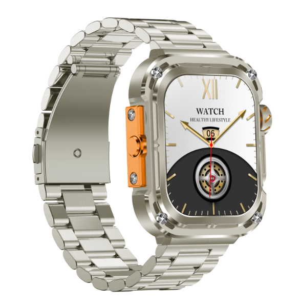 Z85 Max Smartwatch NFC Wireless Charging | IP68 Waterproof | 3 Straps Included