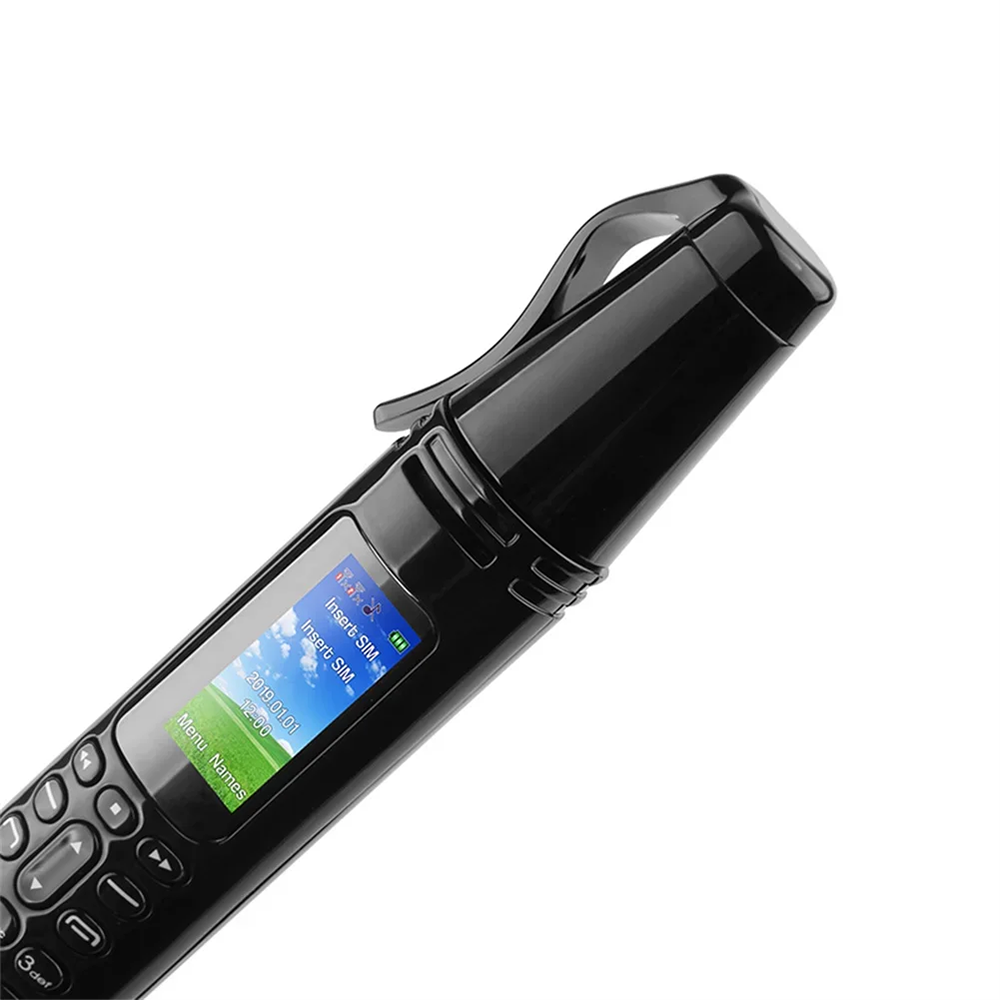 Hot Sale GSM Pen Phone with Dual SIM & Memory Card Slots