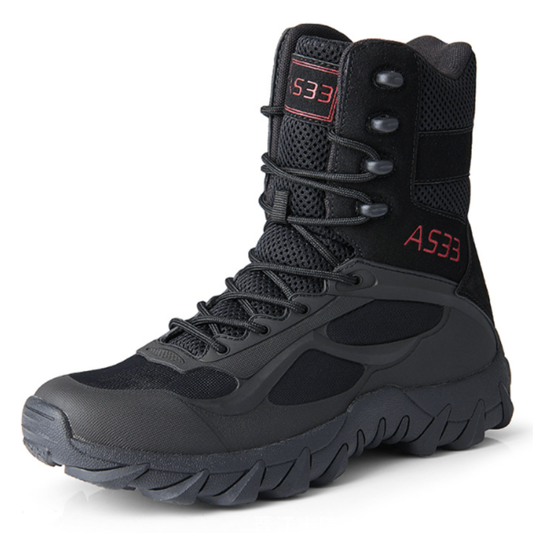 Outdoor Hiking Shoes – Microfiber Leather | Durable Rubber Outsole