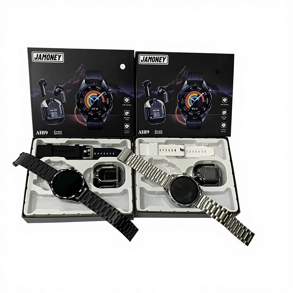 AH19 Premium Smartwatch + FREE EarPods