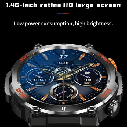 HT17 Smart Watch IP67 Waterproof Fitness Tracker – 1.46 Inch Full Touch Screen