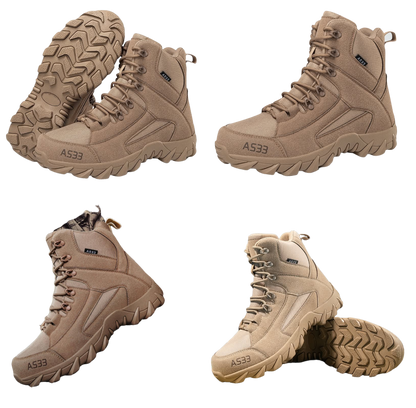 A533 Men's Genuine Leather Steel Toe Hiking Boots