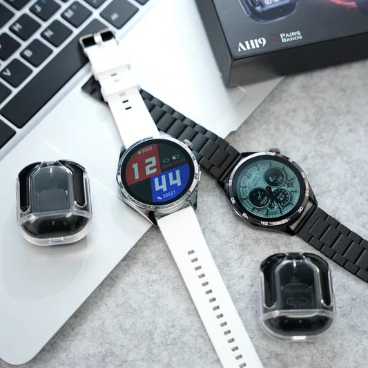 AH19 Premium Smartwatch + FREE EarPods