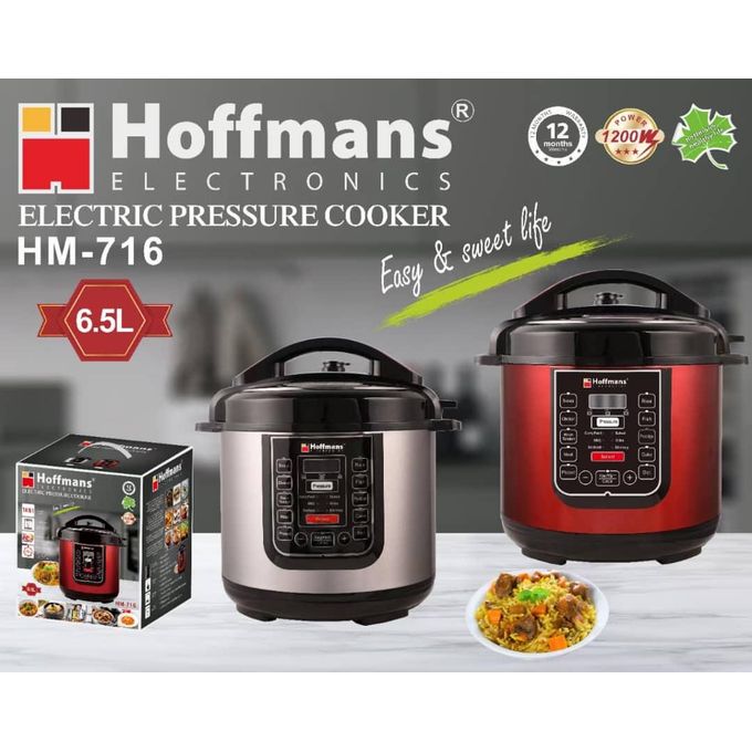 Hoffmans 14-in-1 Electric Pressure Cooker HM-716 – 6.5 Litres