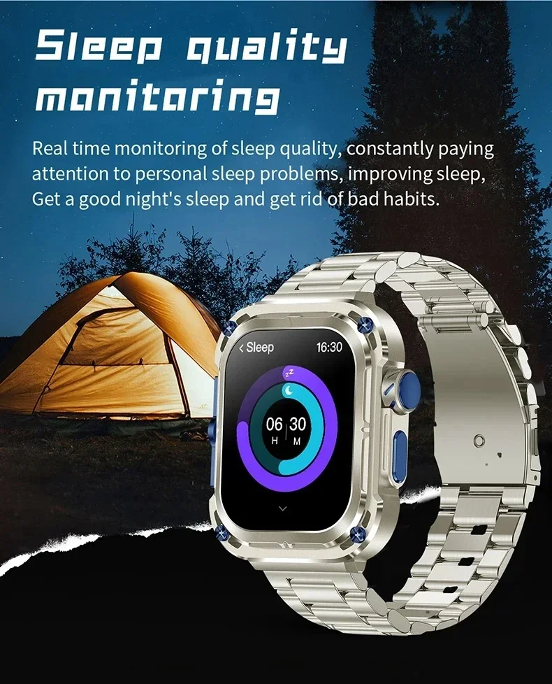 Z85 Max Smartwatch NFC Wireless Charging | IP68 Waterproof | 3 Straps  Included