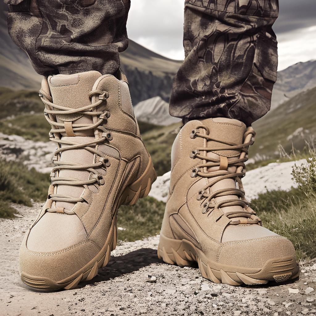A533 Men's Genuine Leather Steel Toe Hiking Boots
