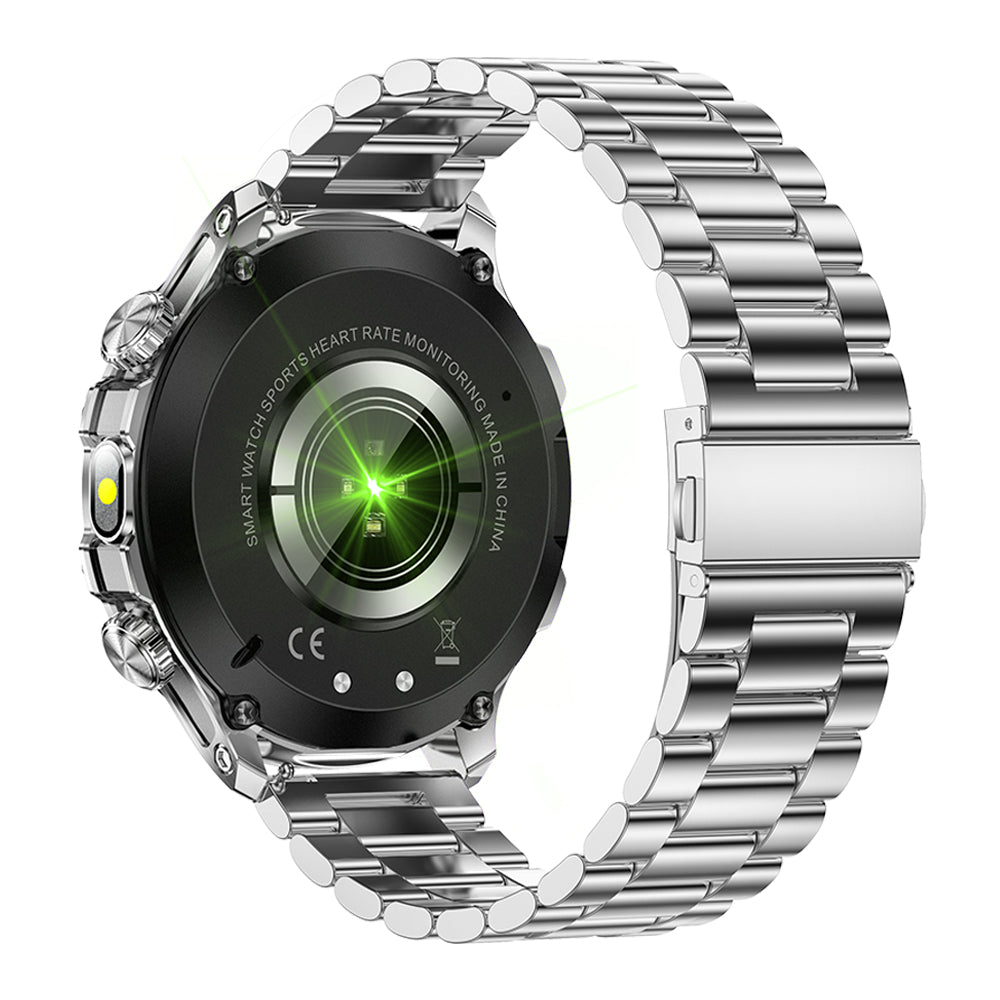 AK75 Military-Grade Smartwatch – With Earpods + Extra Strap