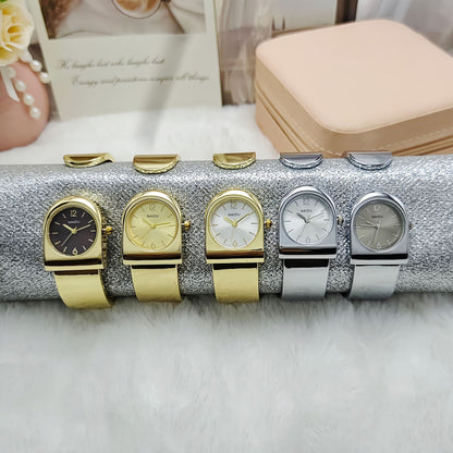 New Style Women's Open Bracelet Watch – Light Luxury Cuff Bangle