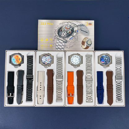 Z83 Max 1.52" Smartwatch | NFC | IP68 Waterproof | 3 Straps Included