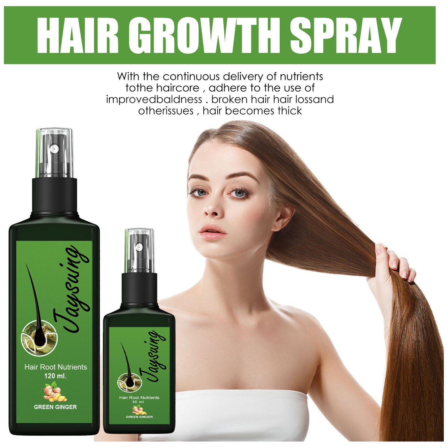 Hair Repair & Nourishing Hair Growth Spray – 30ml / 120ml