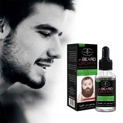 Organic Beard Growth Serum & Beard Oil for Men