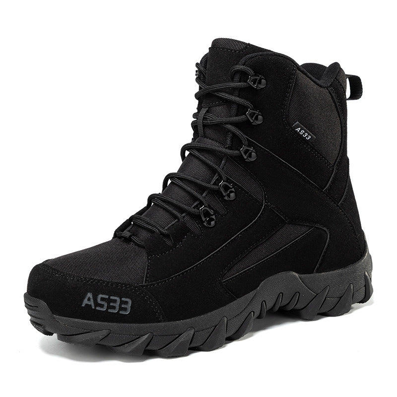 A533 Men's Multi-Terrain Tactical Work Boots – Slip-Resistant Outdoor Shoes