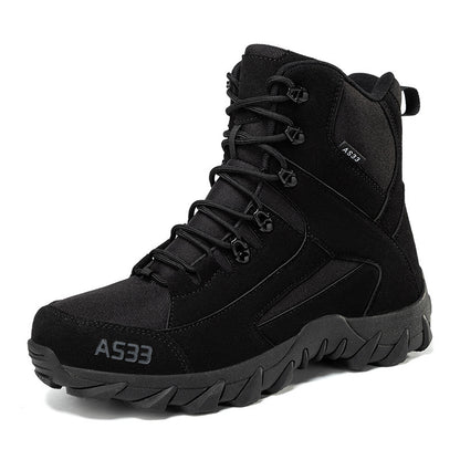 A533 Men's Multi-Terrain Tactical Work Boots – Slip-Resistant Outdoor Shoes