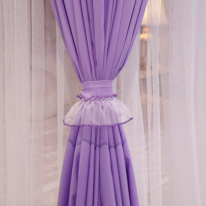 Palace Mosquito Net with Thickened Stainless Steel Frame | 3-Door Lace Bed Curtain
