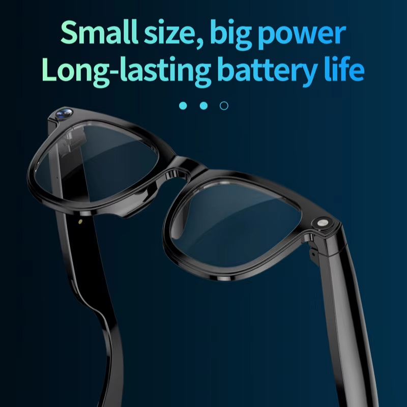 AI Smart Glasses with Video Camera & Real-Time Translation