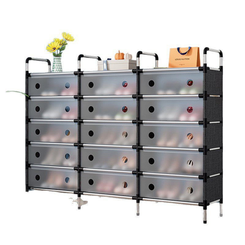 🏠 Modern Multi-Functional 5-Layer Corner Organizer Rack – Shoe, Coat & Towel Storage Stand