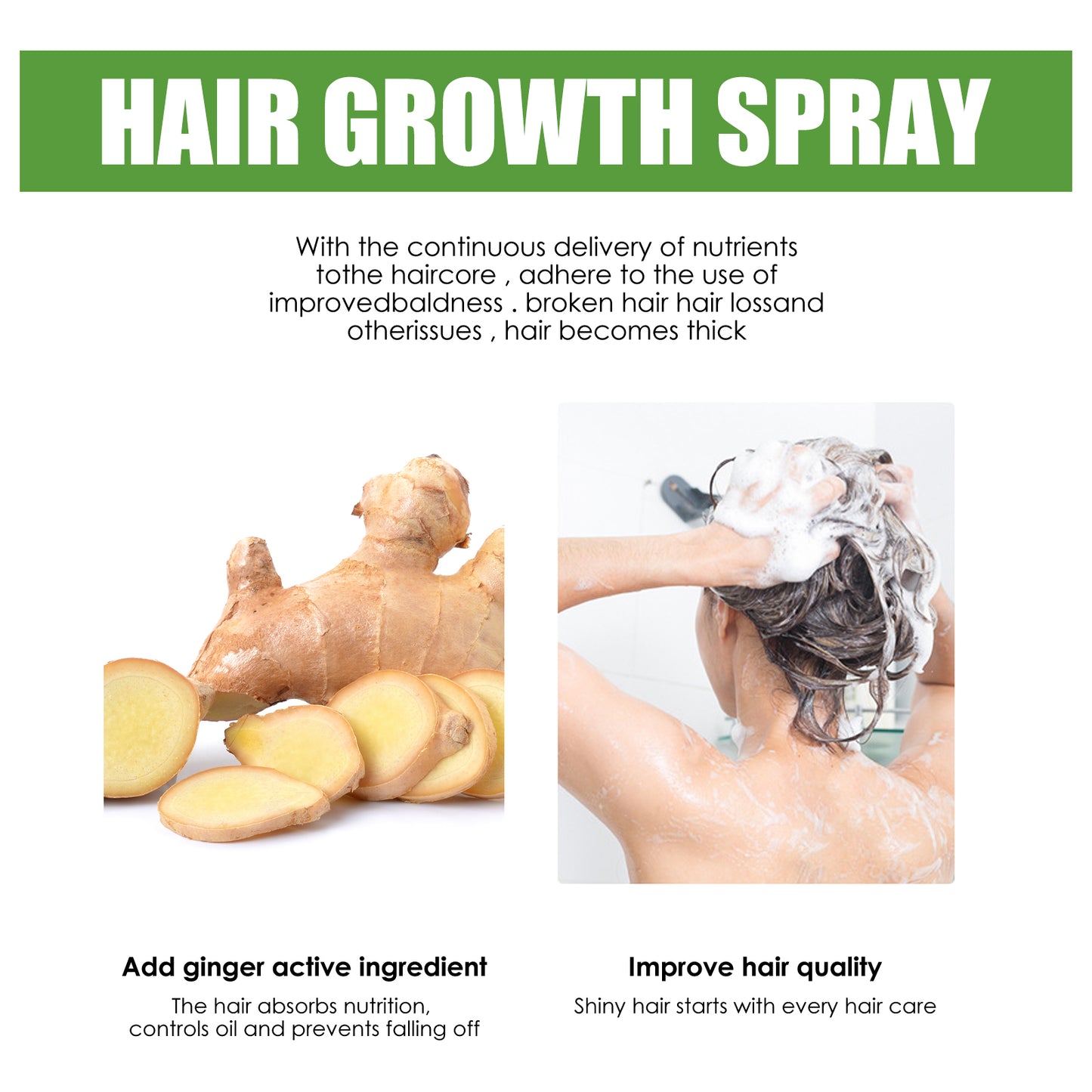 Hair Repair & Nourishing Hair Growth Spray – 30ml / 120ml