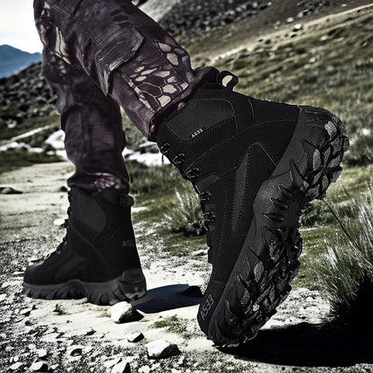 A533 Men's Multi-Terrain Tactical Work Boots – Slip-Resistant Outdoor Shoes
