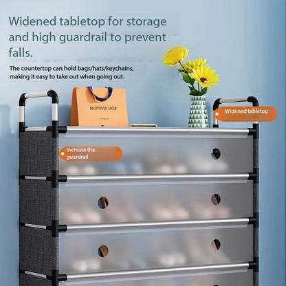 🏠 Modern Multi-Functional 5-Layer Corner Organizer Rack – Shoe, Coat & Towel Storage Stand