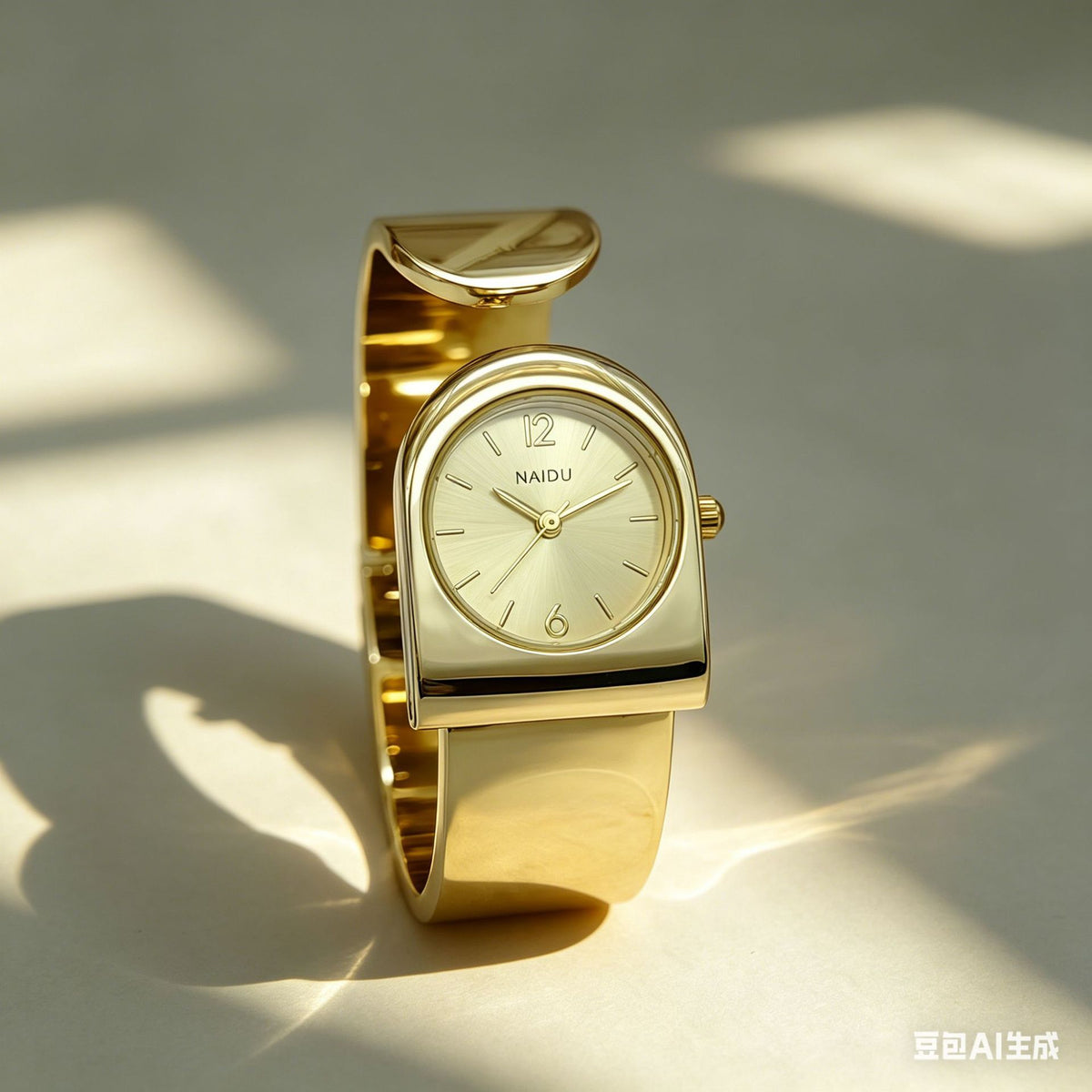 New Style Women's Open Bracelet Watch – Light Luxury Cuff Bangle