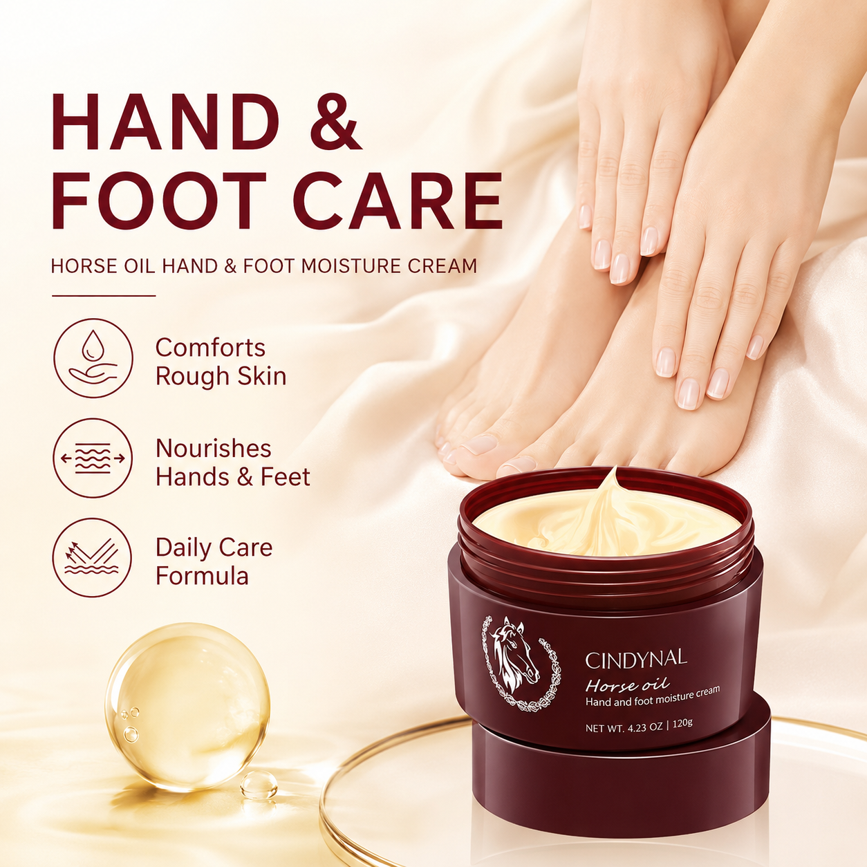 Anti-Fungal Foot Repair Cream – Cracked Heel & Dead Skin Care