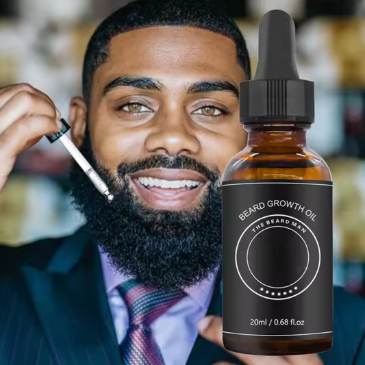 Beard Growth Oil for Men – Fast Nourishing Formula | 100% Natural & Organic
