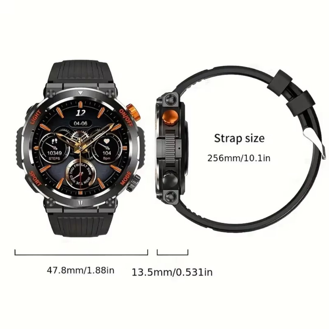 HT17 Smart Watch IP67 Waterproof Fitness Tracker – 1.46 Inch Full Touch Screen