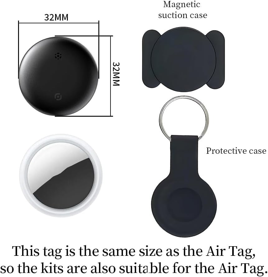Android Smart Tracker Tag – Google Find My Device Locator for Car, Wallet & Luggage