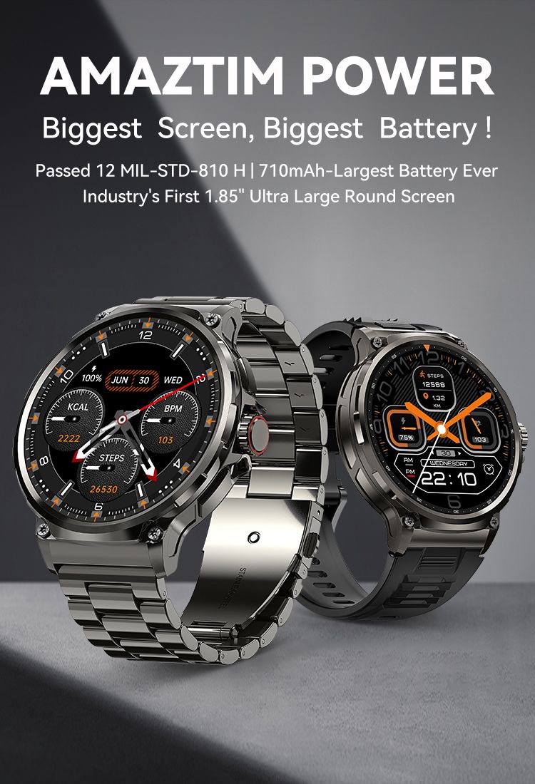 V69 Ultra HD Military Grade Smartwatch