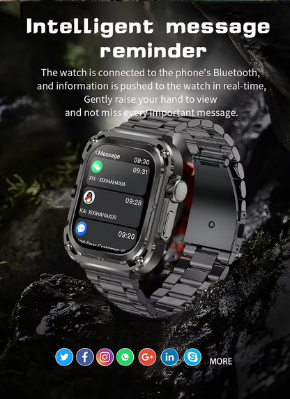 Z85 Max Smartwatch NFC Wireless Charging | IP68 Waterproof | 3 Straps  Included