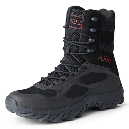 Outdoor Hiking Shoes – Microfiber Leather | Durable Rubber Outsole