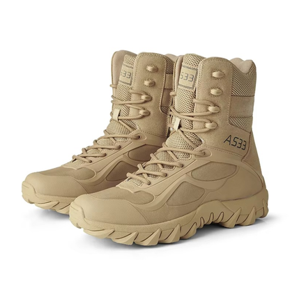 Outdoor Hiking Shoes – Microfiber Leather | Durable Rubber Outsole